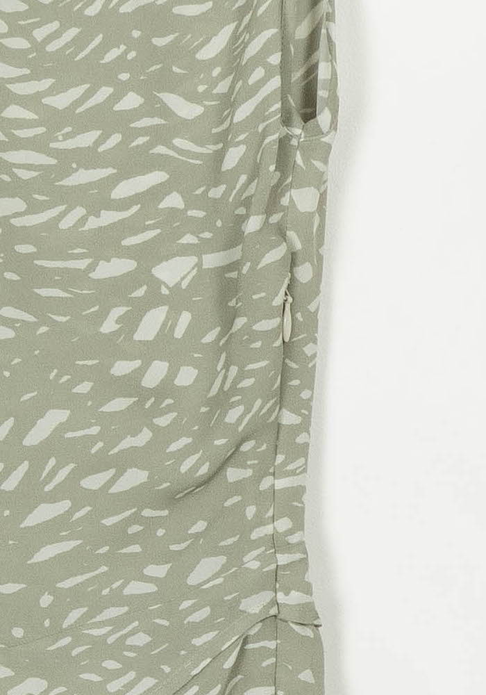 Robe Courte Grise et Blanche - Taille XS/34 de la marque Isabel Marant | PARAD66681 - Vendu par Paradigme - Image 3