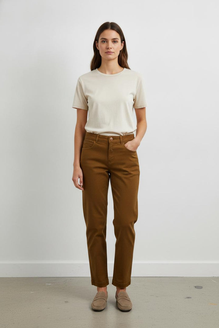 Jean Marron - Taille S/36 de la marque Des petits hauts | PARAD66703 - Vendu par Paradigme - Image 1