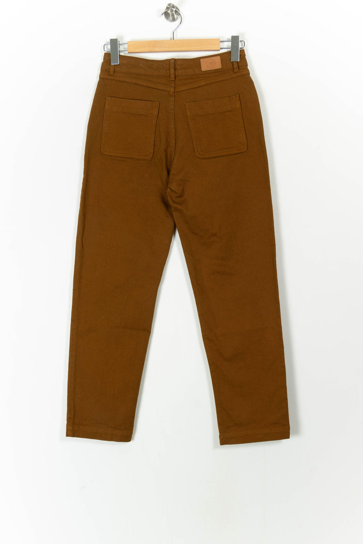 Jean Marron - Taille S/36 de la marque Des petits hauts | PARAD66704 - Vendu par Paradigme - Image 4