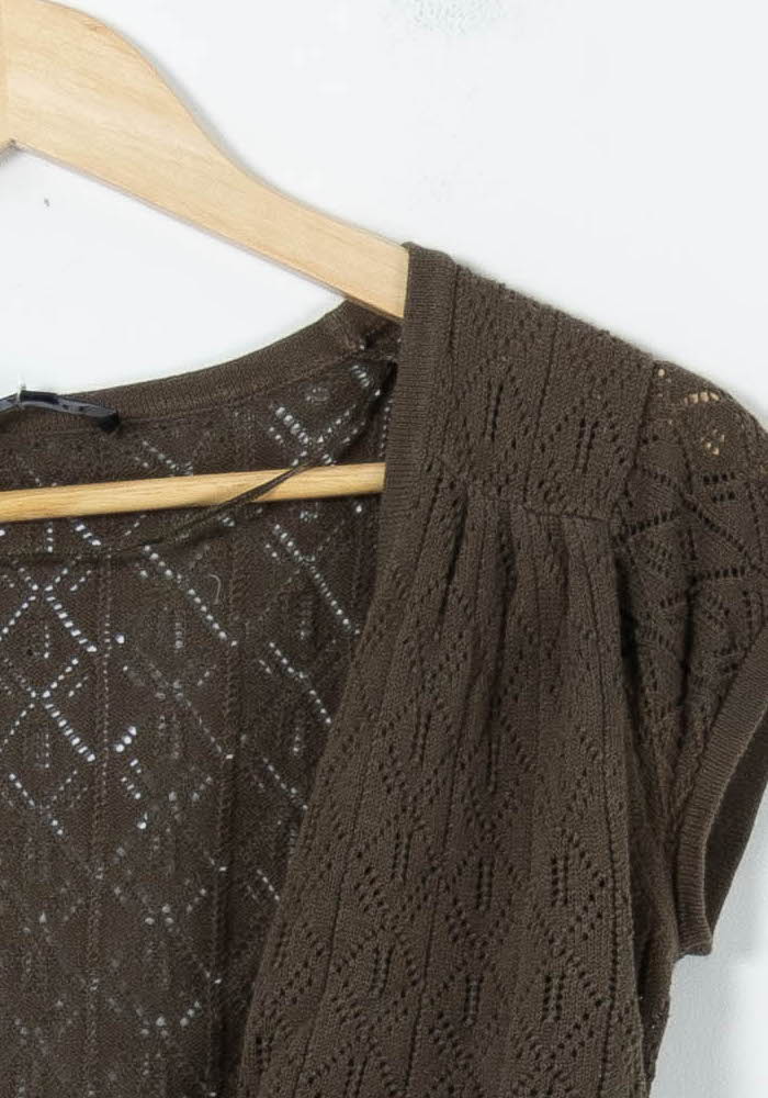 Gilet Vert - Taille S/36 de la marque Caroll | PARAD66721 - Vendu par Paradigme - Image 3