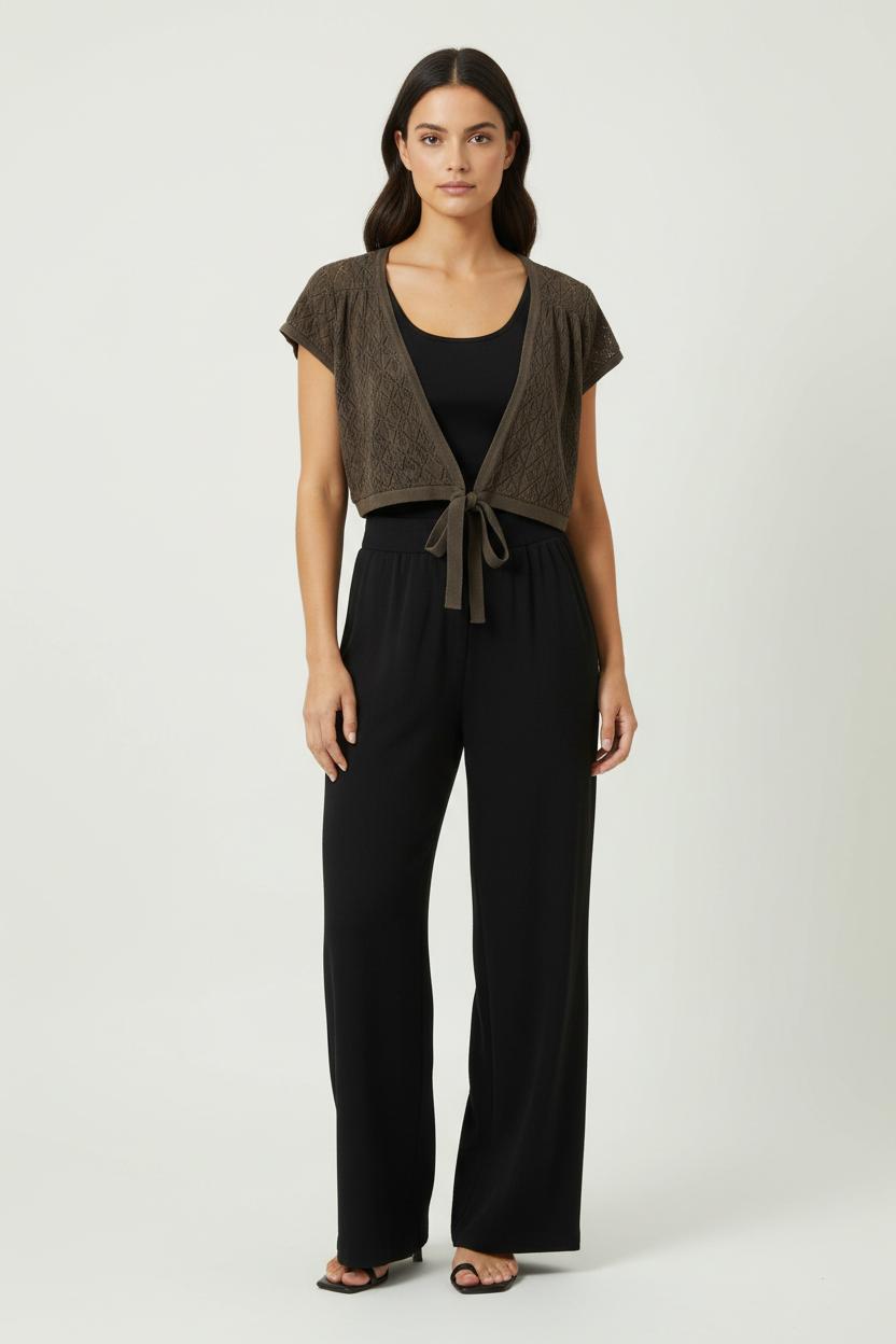 Gilet Vert - Taille S/36 de la marque Caroll | PARAD66721 - Vendu par Paradigme - Image 1