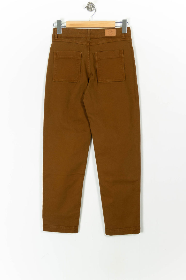 Jean Marron - Taille S/36 de la marque Des petits hauts | PARAD66744 - Vendu par Paradigme - Image 4