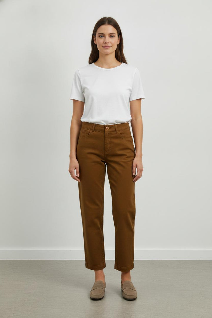 Jean Marron - Taille S/36 de la marque Des petits hauts | PARAD66744 - Vendu par Paradigme - Image 1