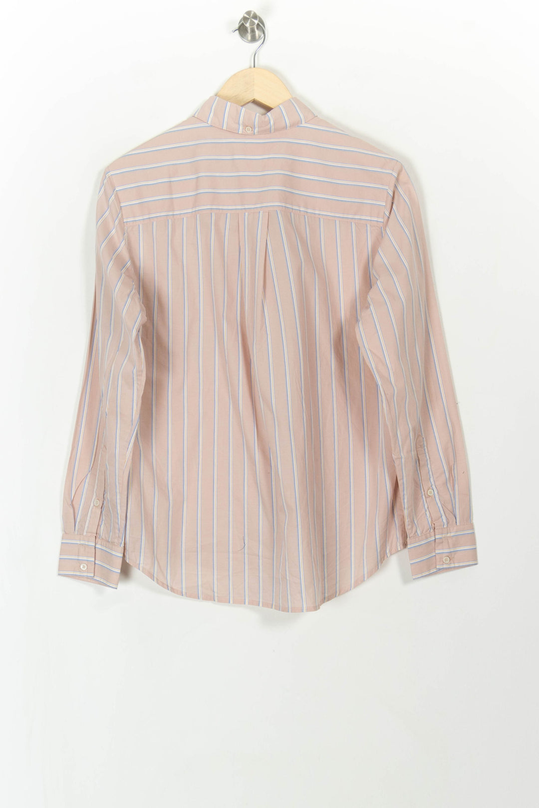Chemise Rayée Rose et Blanche - Taille L/40 de la marque Mister K | PARAD66747 - Vendu par Paradigme - Image 4