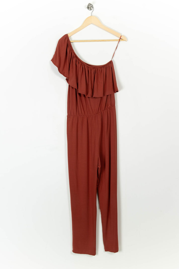 Combinaison Une Épaule Bordeaux - Taille L/40 de la marque Des petits hauts | PARAD66755 - Vendu par Paradigme - Image 4