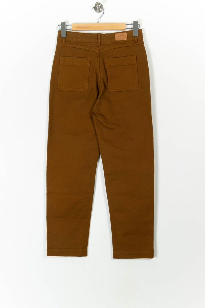 Jean Marron - Taille S/36 de la marque Des petits hauts | PARAD66757 - Vendu par Paradigme - Image 4