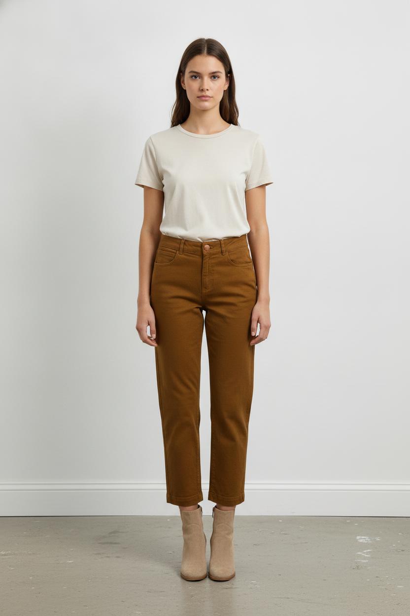 Jean Marron - Taille S/36 de la marque Des petits hauts | PARAD66759 - Vendu par Paradigme - Image 1