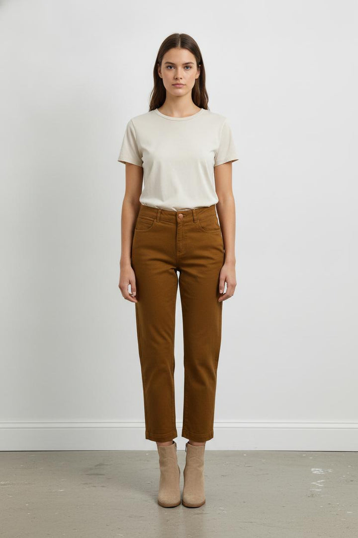 Jean Marron - Taille S/36 de la marque Des petits hauts | PARAD66759 - Vendu par Paradigme - Image 1