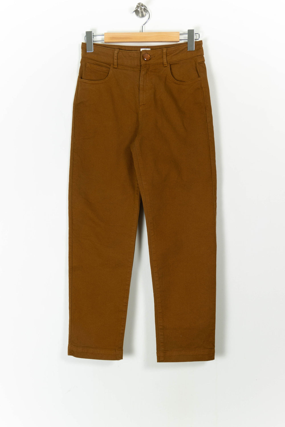 Jean Marron - Taille S/36 de la marque Des petits hauts | PARAD66759 - Vendu par Paradigme - Image 2