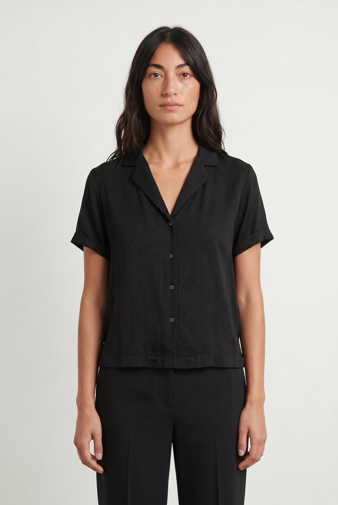 Chemise Noire - Taille M/38 de la marque Bizance | PARAD66783 - Vendu par Paradigme - Image 1