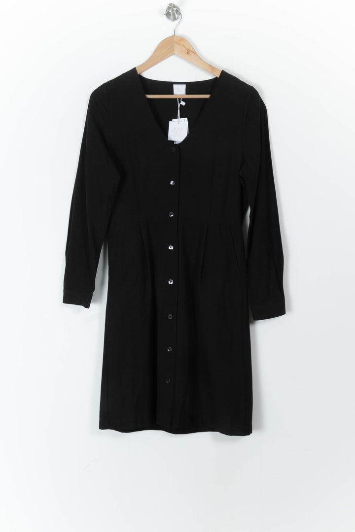 Robe Chemise Noire - Taille M/38 de la marque Karl Marc John | PARAD66784 - Vendu par Paradigme - Image 2