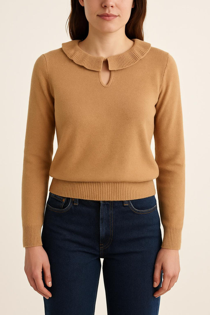 Pull Beige - Taille XS/34 de la marque Petite Mendigote | PARAD66788 - Vendu par Paradigme - Image 1