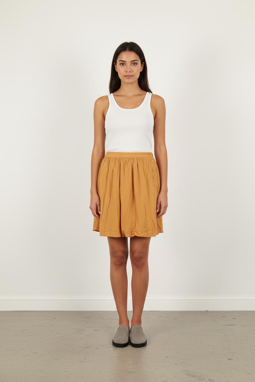 Jupe Courte Orange - Taille XS/34