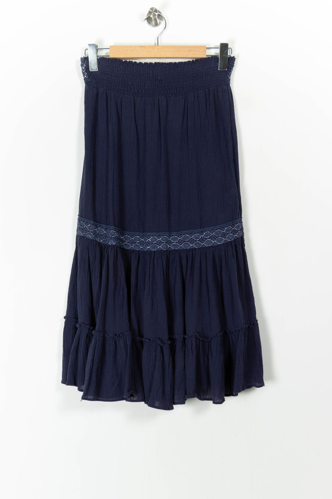 Jupe Longue Bleue - Taille S/36 de la marque Maje | PARAD66812 - Vendu par Paradigme - Image 4