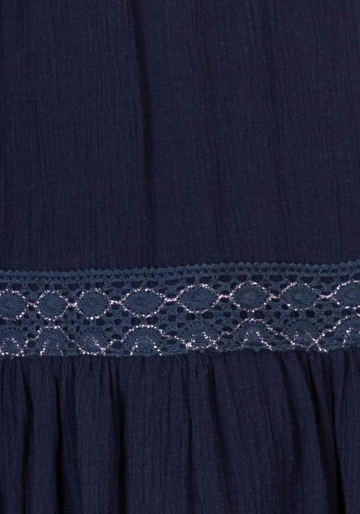 Jupe Longue Bleue - Taille S/36 de la marque Maje | PARAD66812 - Vendu par Paradigme - Image 3
