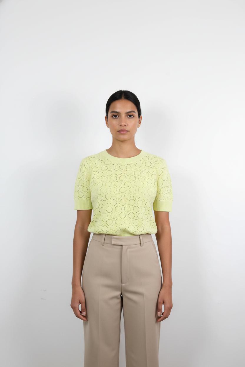 Pull Jaune - Taille L/40