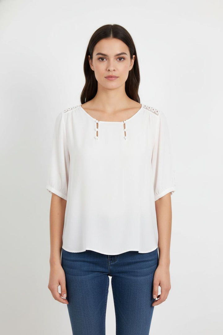 Blouse Blanche - Taille S/36