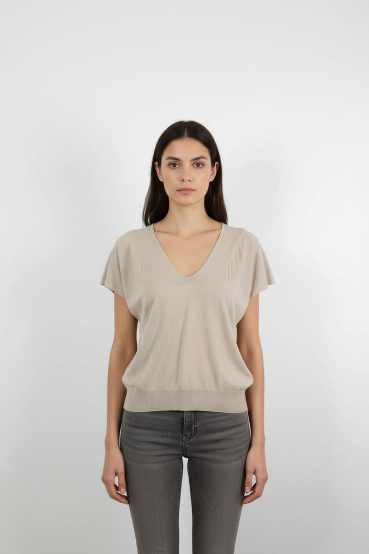 Pull Beige - Taille L/40