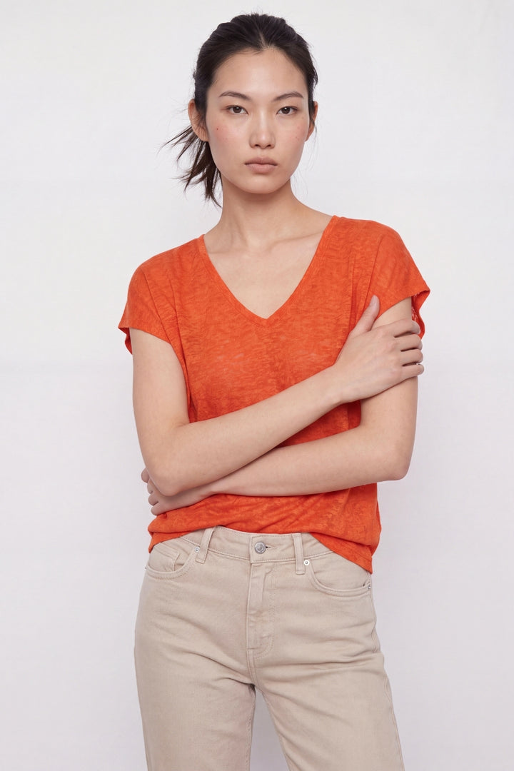 Tee-shirt Orange - Taille S/36