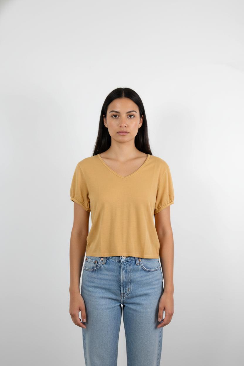Tee-shirt Jaune - Taille L/40