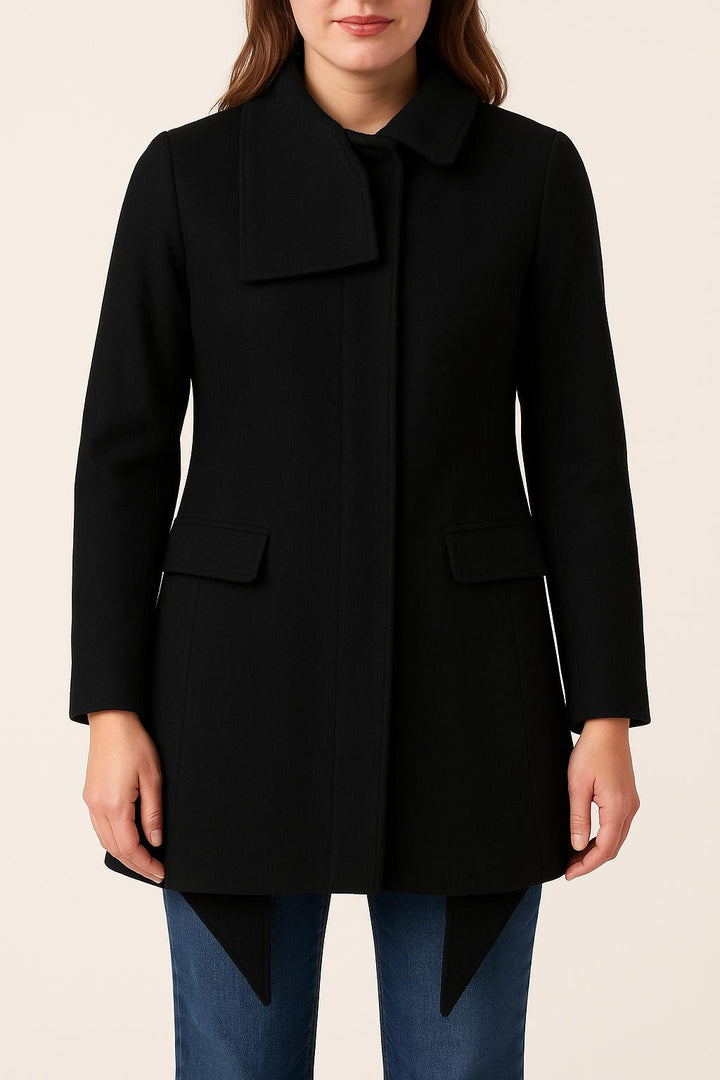 Manteau Noir - Taille L/40 de la marque IKKS | PARAD66869 - Vendu par Paradigme - Image 1