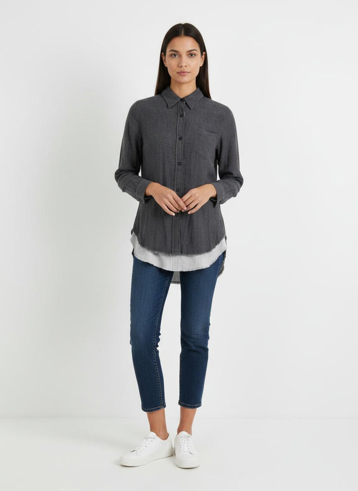 Chemise Grise - Taille S/36