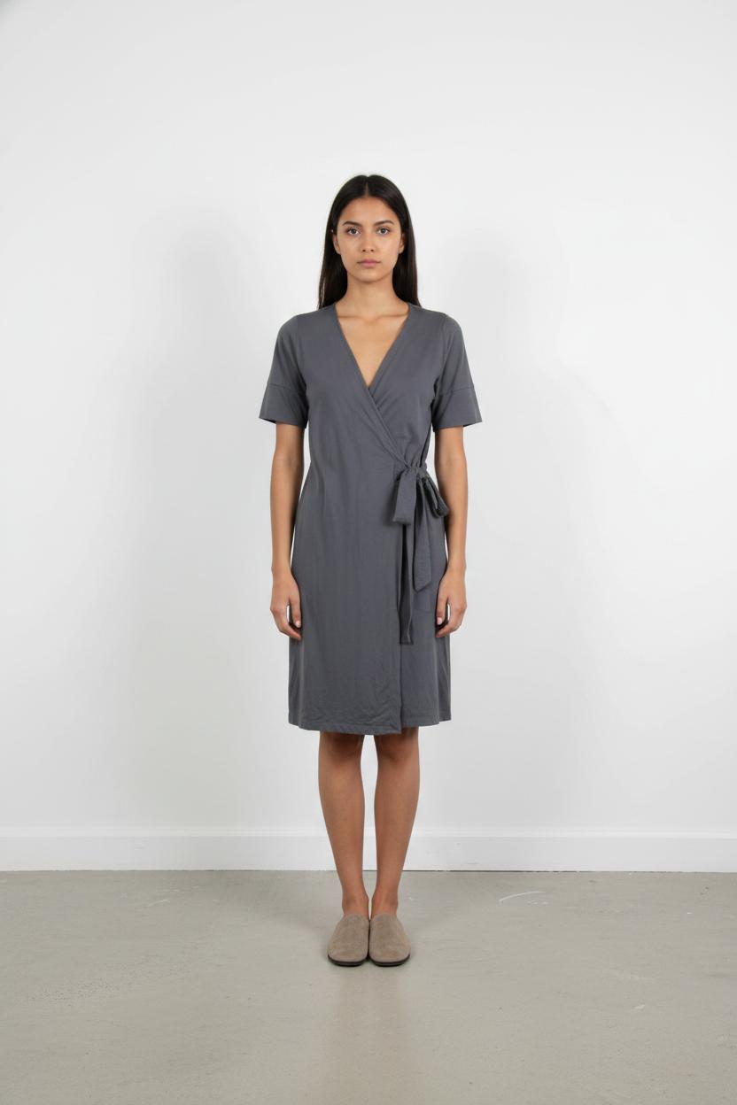 Robe Ceinturée Grise - Taille XS/34