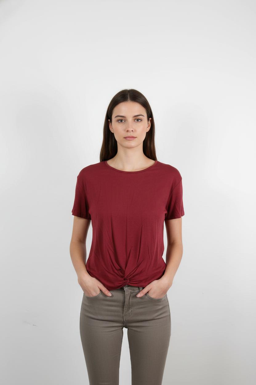 Tee-shirt Bordeaux - Taille S/36