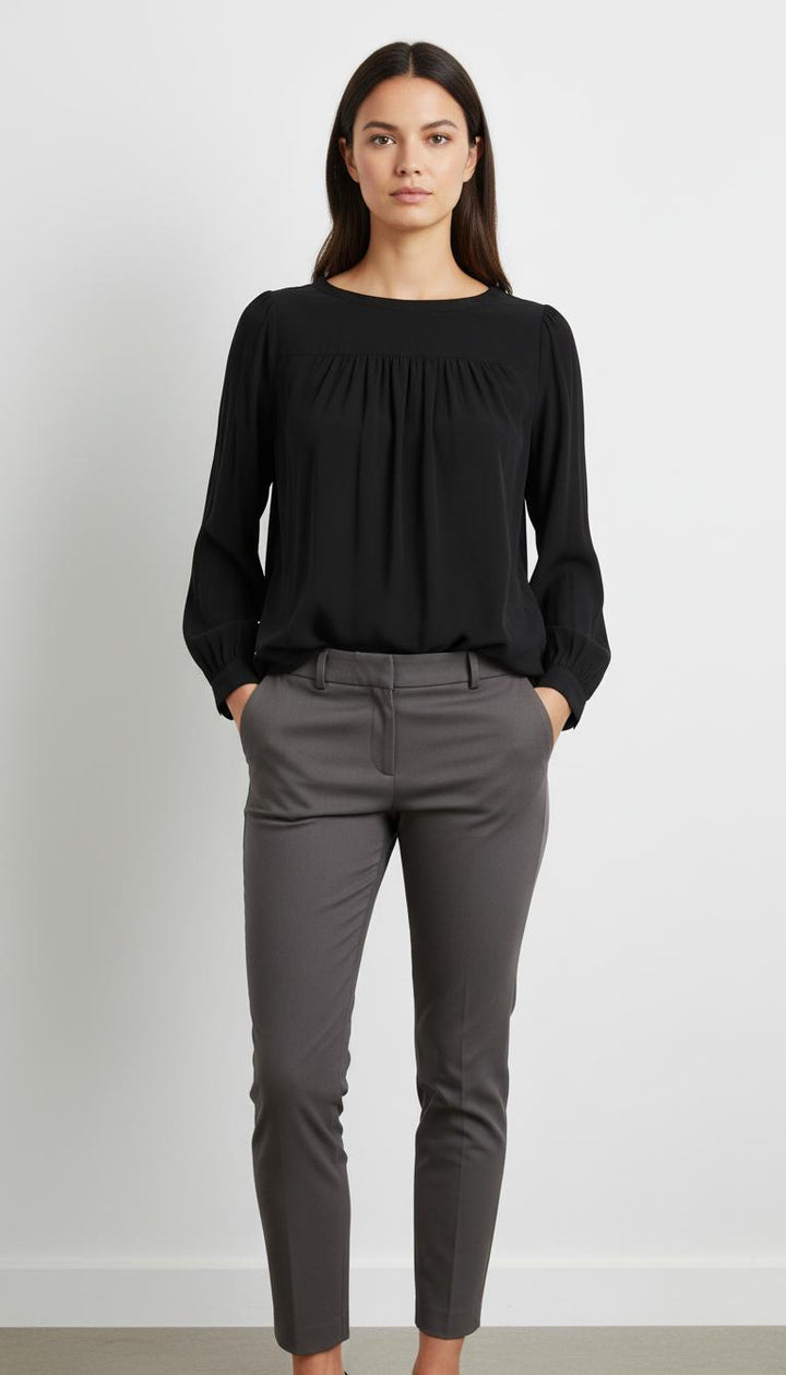 Blouse Noire - Taille S/36