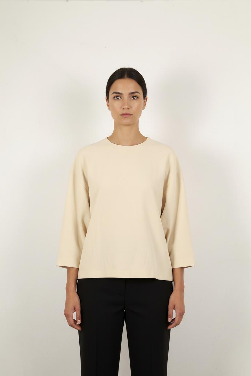 Blouse Beige - Taille S/36