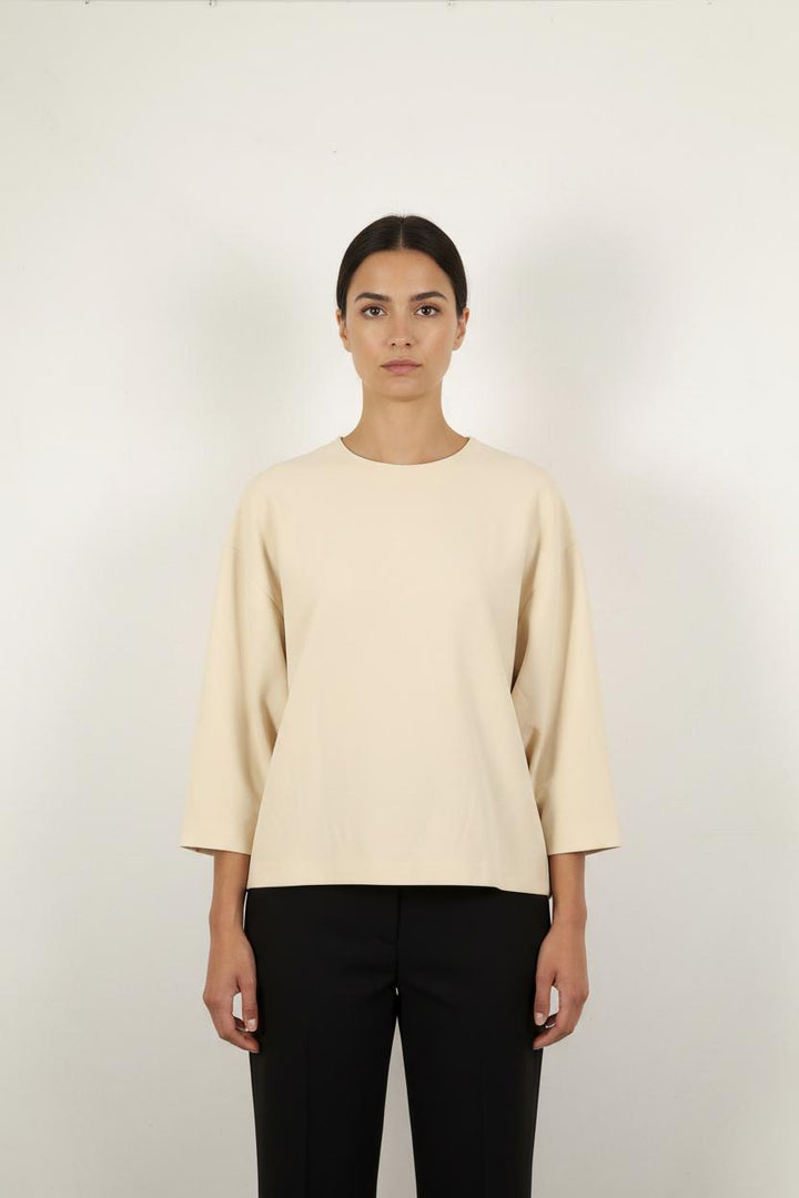 Blouse Beige - Taille S/36