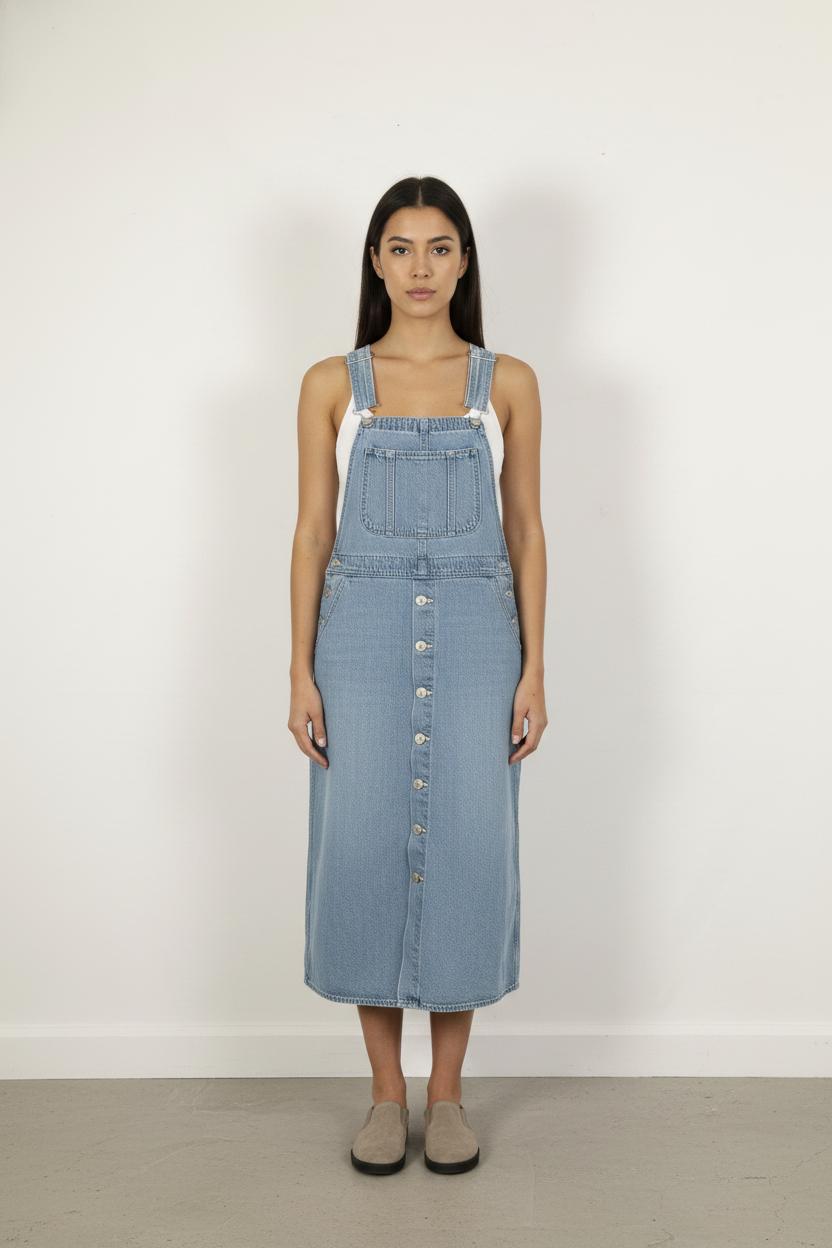 Robe Salopette Bleue - Taille XS/34