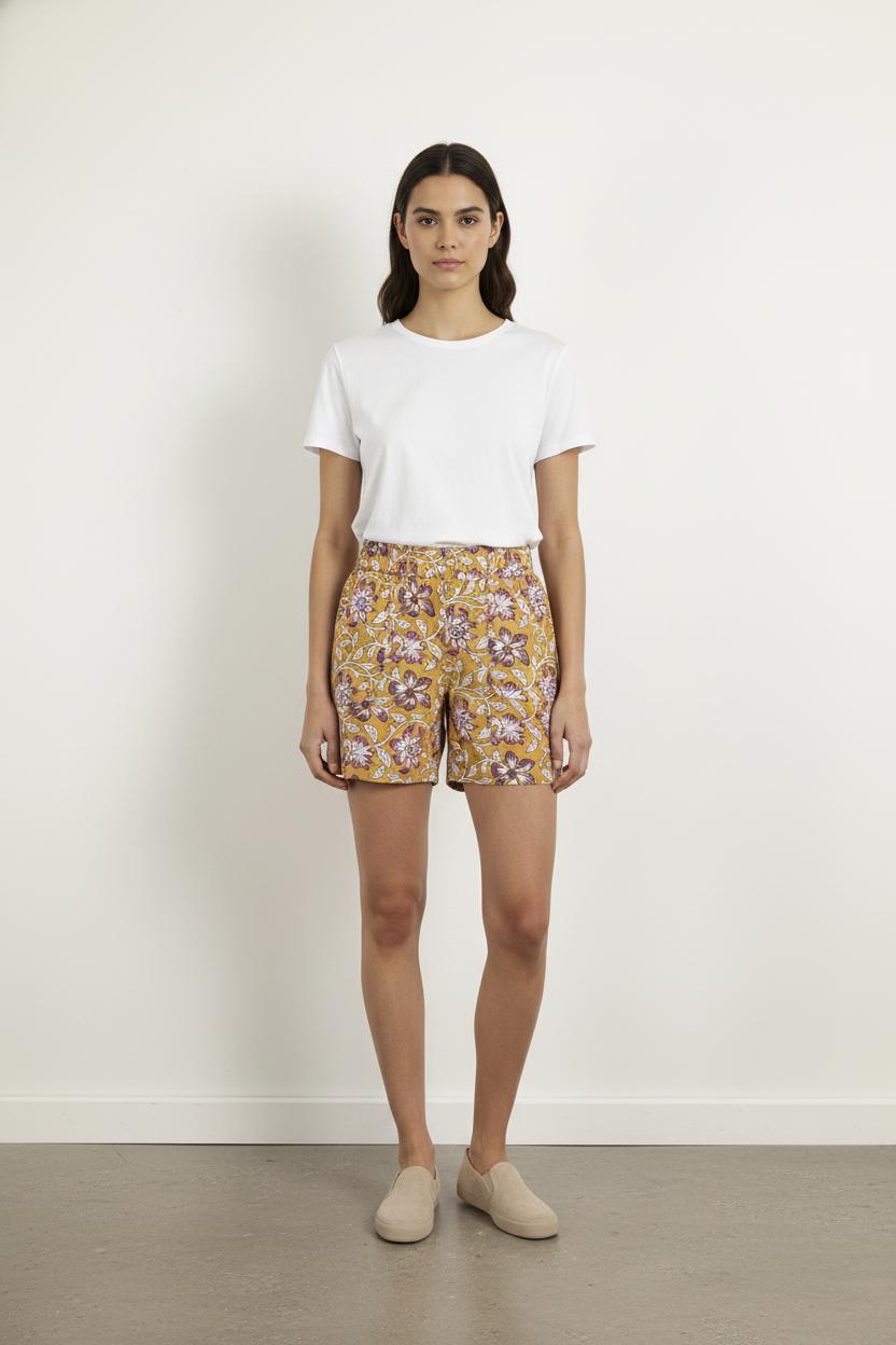 Short Jaune et Violet - Taille XS/34