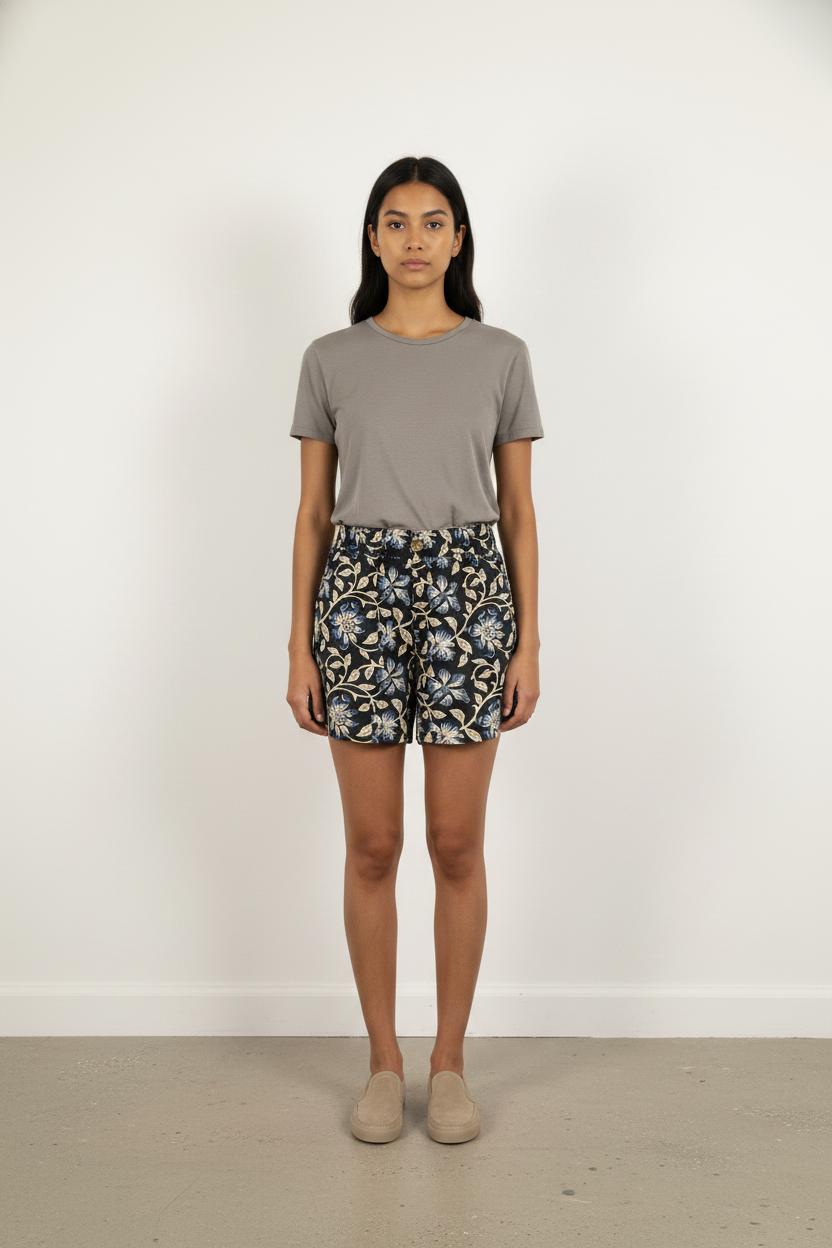 Short Bleu et Noir - Taille XS/34