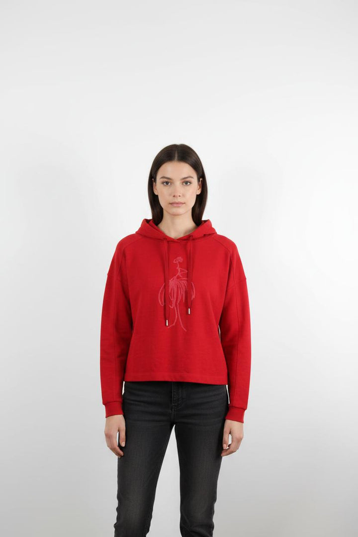 Sweat à Capuche Rouge - Taille L/40
