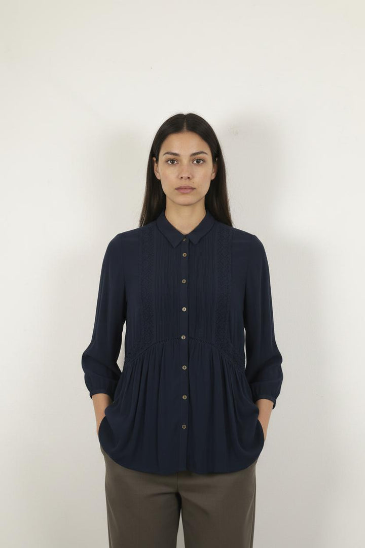 Blouse Bleue - Taille XS/34