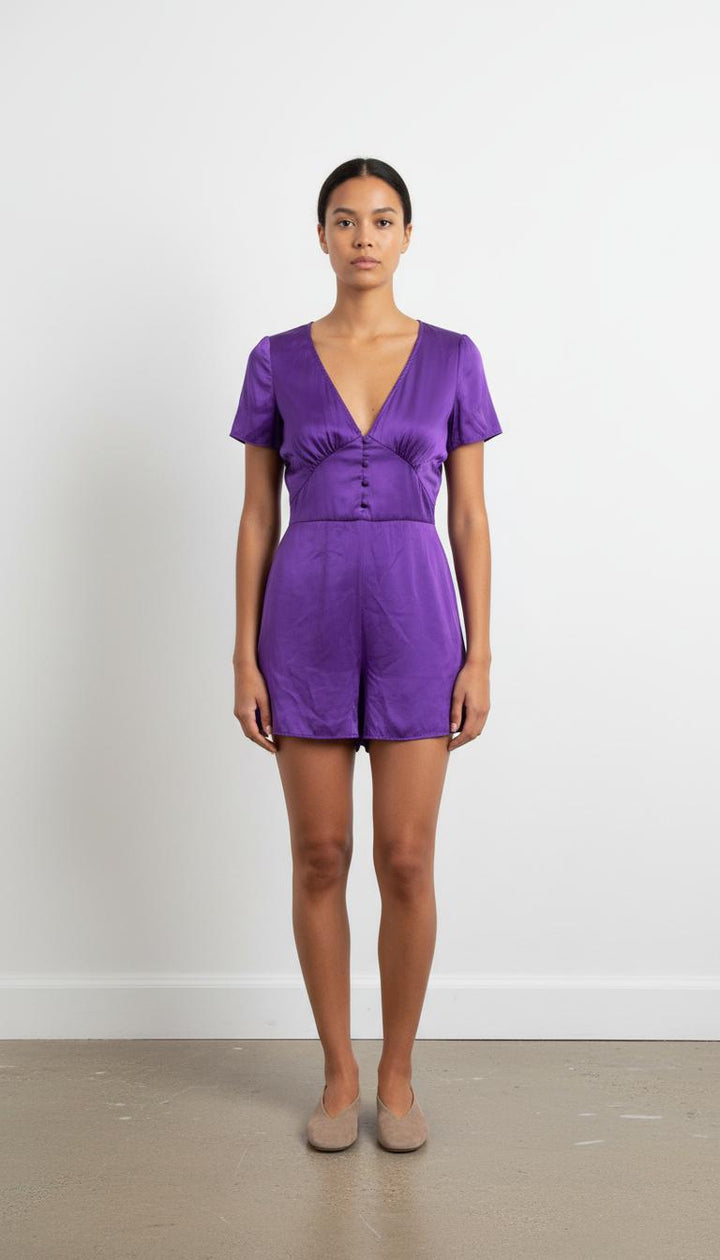 Combishort Violette - Taille S/36
