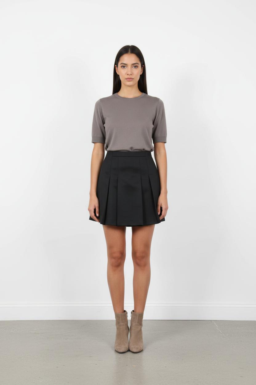 Jupe Plissée Noire - Taille S/36