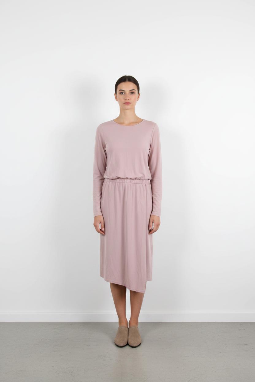 Robe Midi Rose - Taille S/36