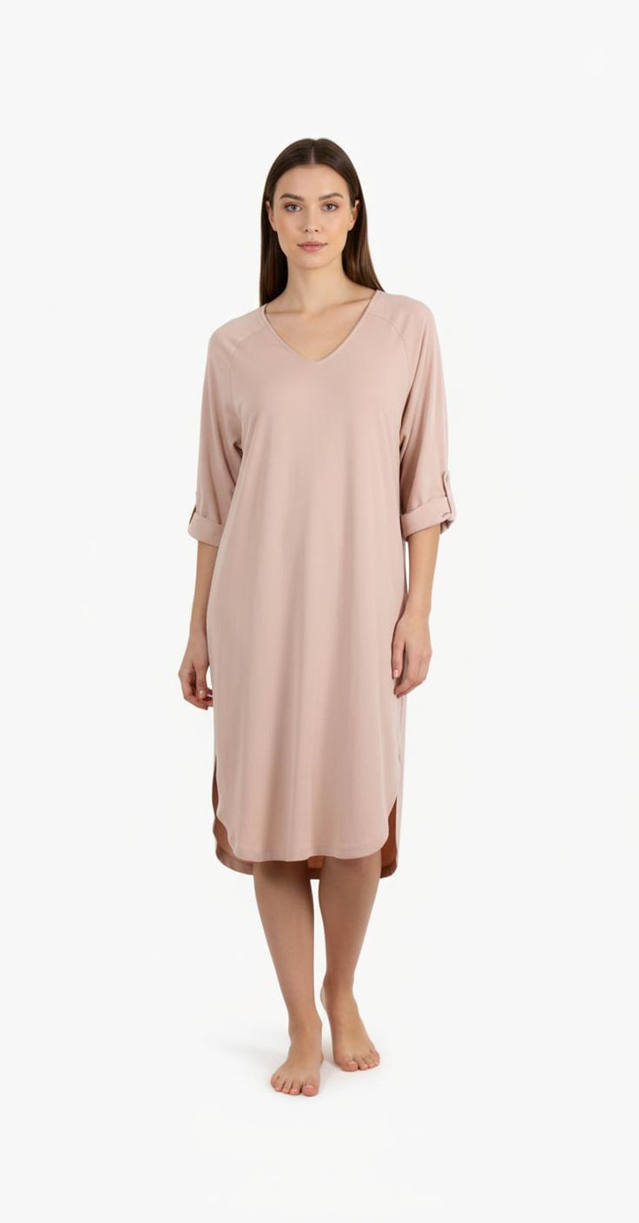 Robe Droite Beige - Taille XS/34