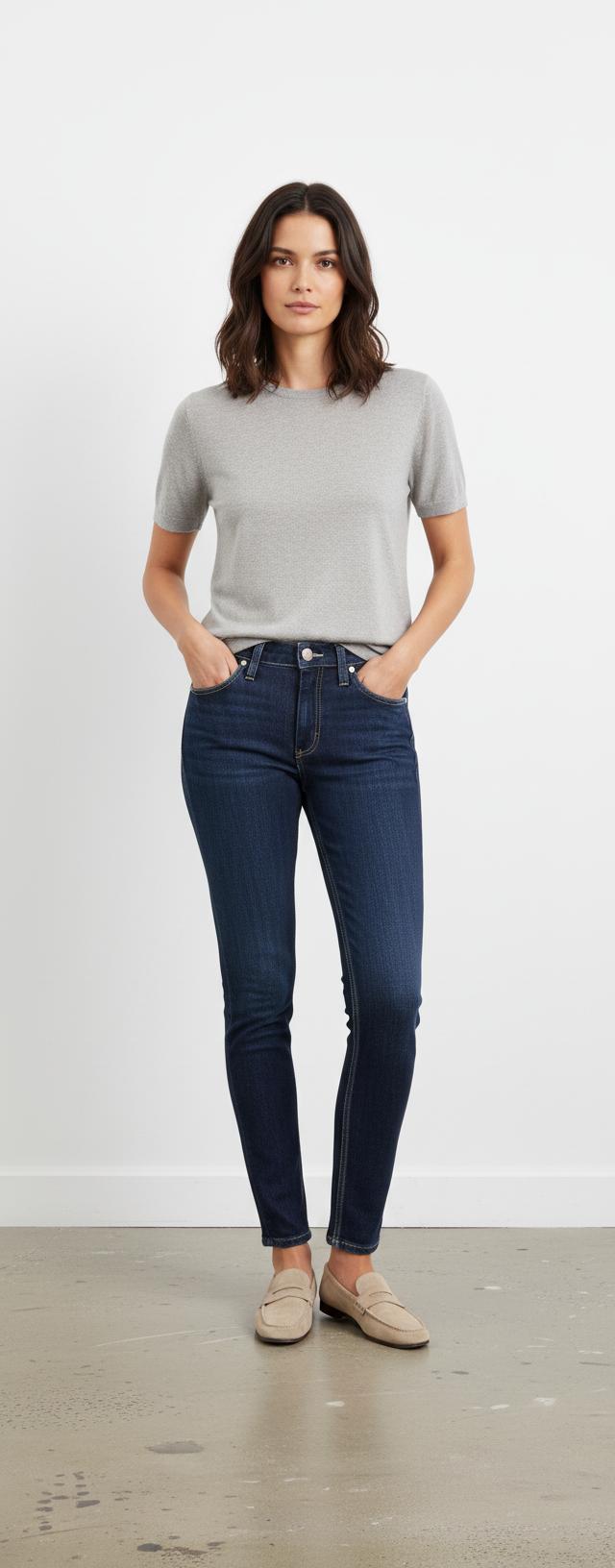 Jean Slim Bleu - Taille XS/34