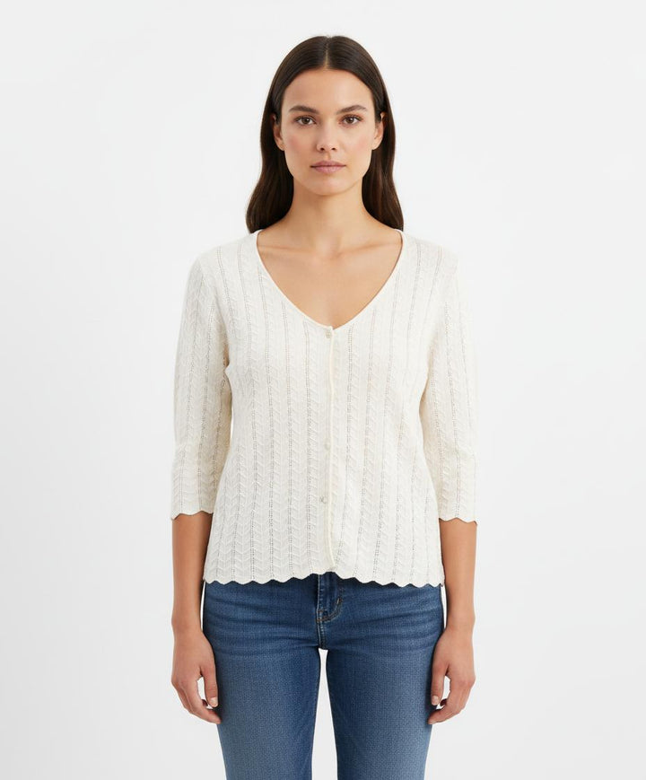 Gilet Blanc - Taille S/36