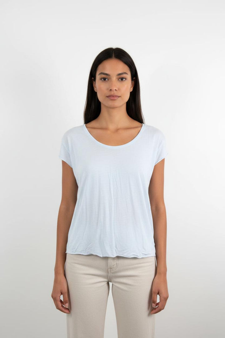 Tee-shirt Bleu Clair - Taille L/40
