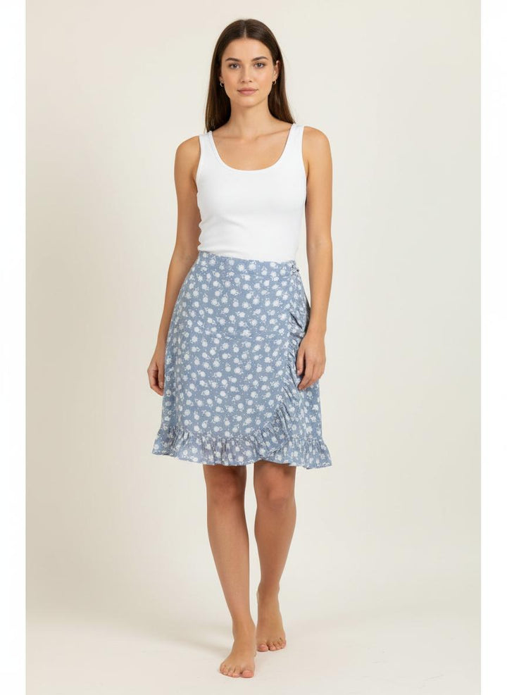 Jupe Bleu et Blanc - Taille M/38