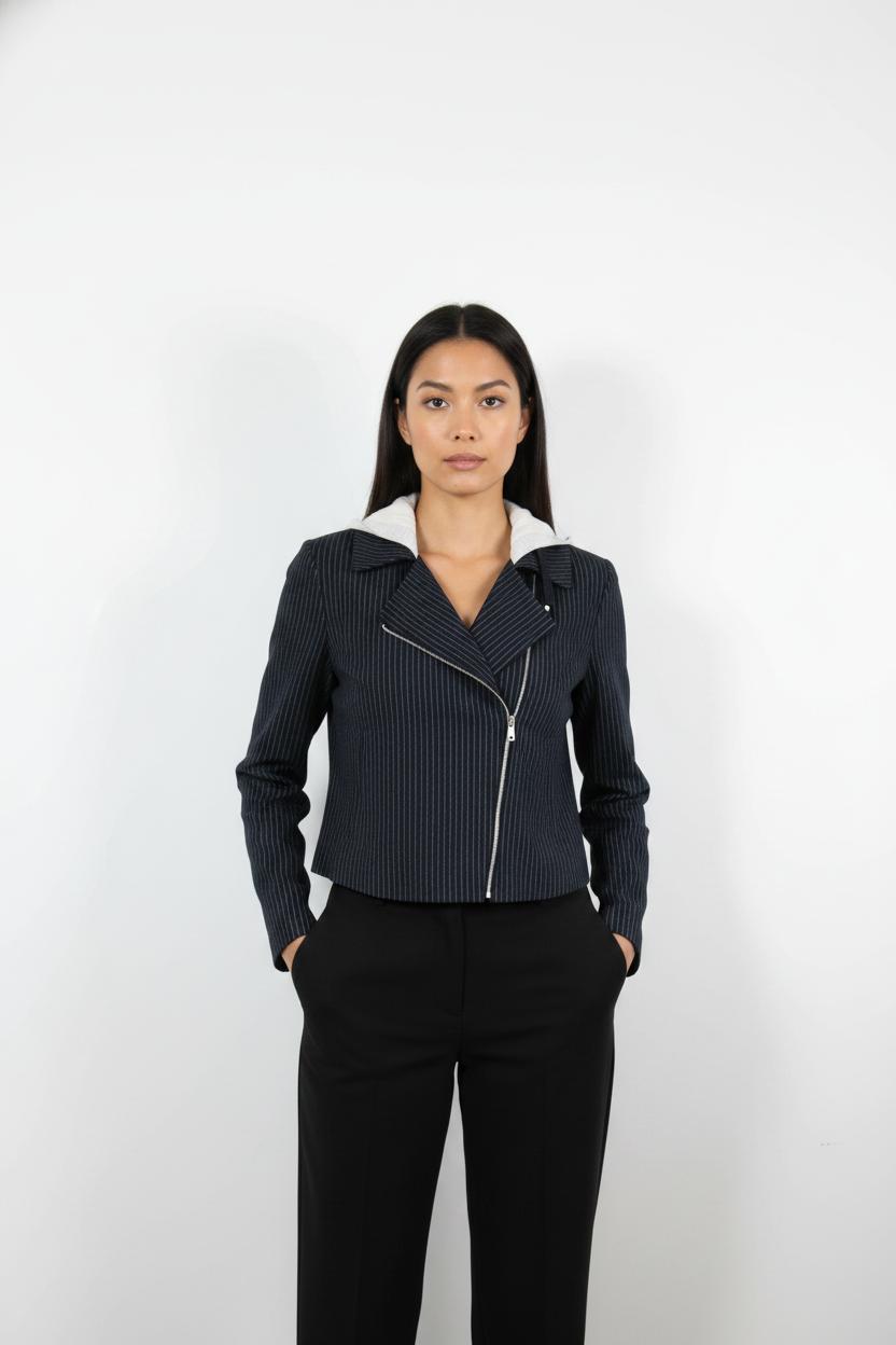 Veste Bleu et Blanc - Taille M/38