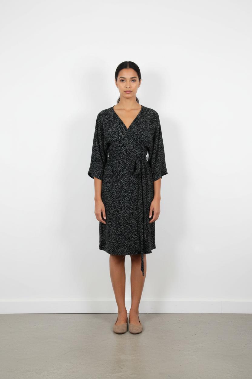Robe Portefeuille Bleue - Taille M/38