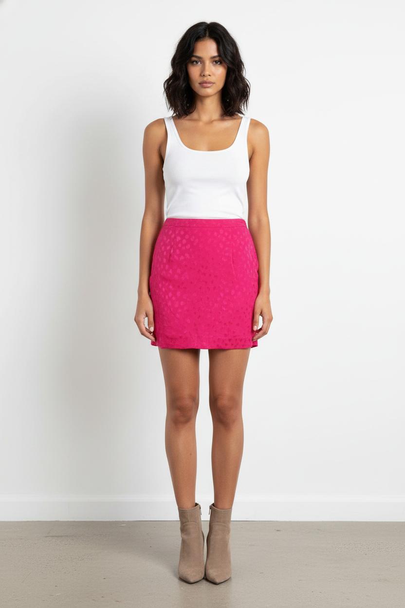 Jupe Courte Rose - Taille M/38