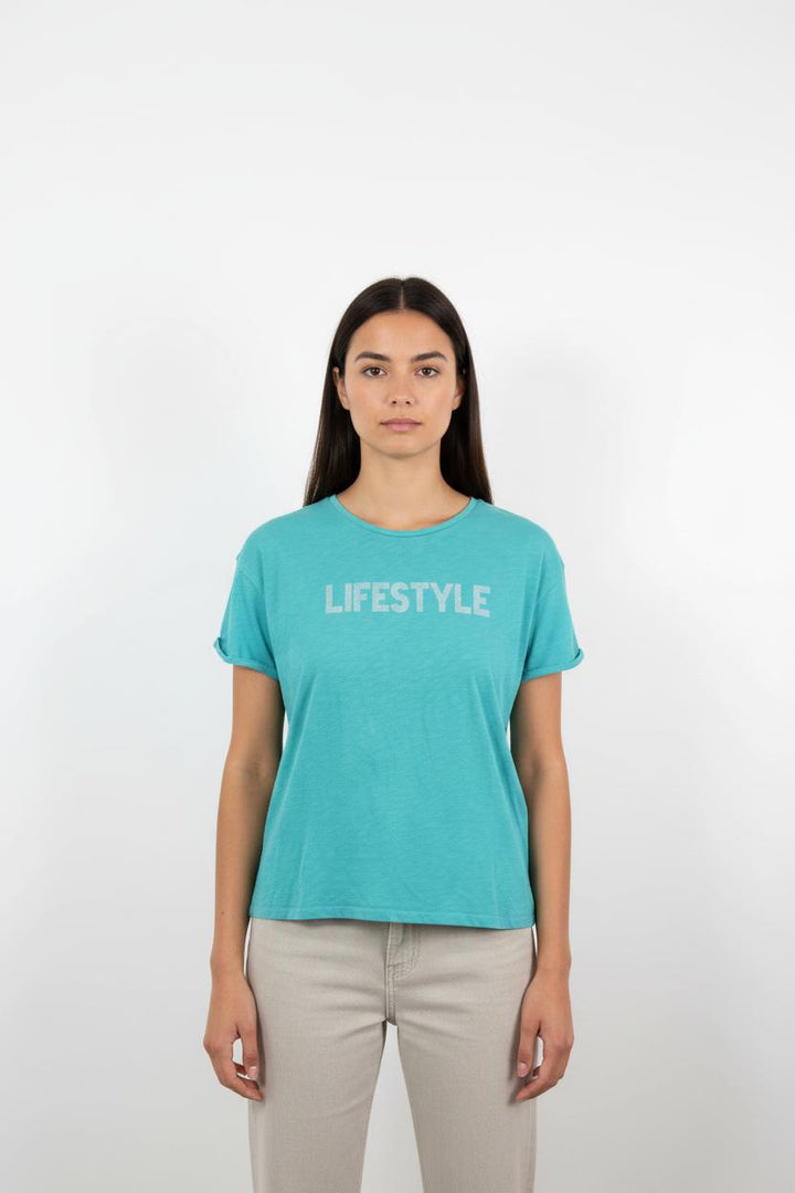 Tee-shirt Bleu - Taille L/40