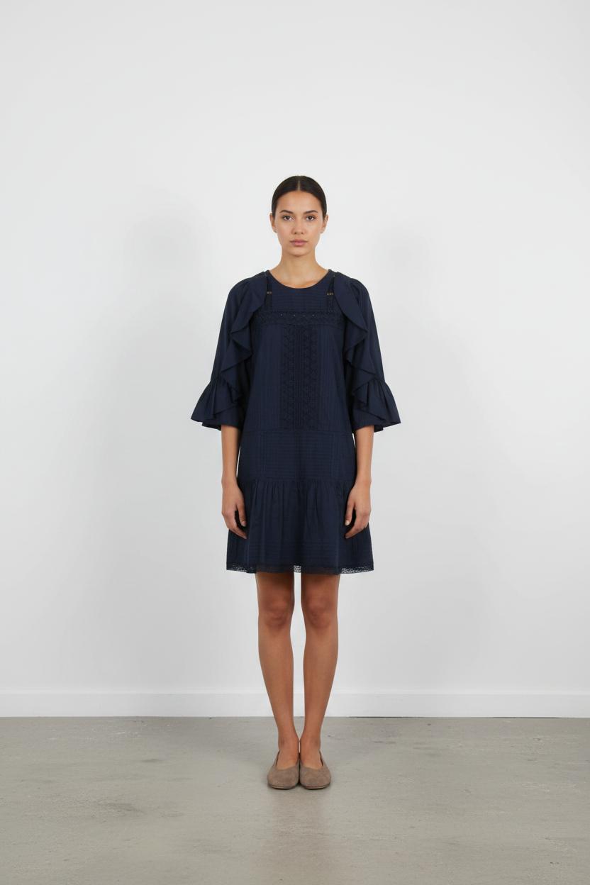 Robe Courte Bleue - Taille S/36