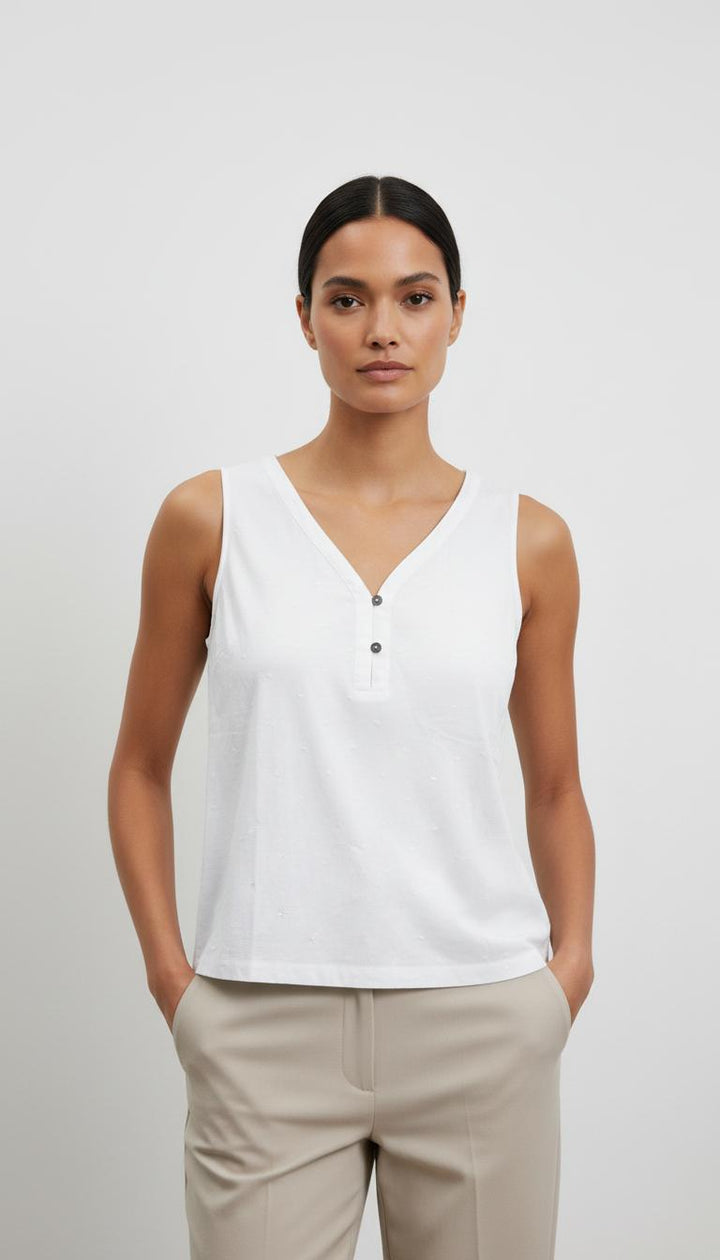 Débardeur Blanc - Taille M/38
